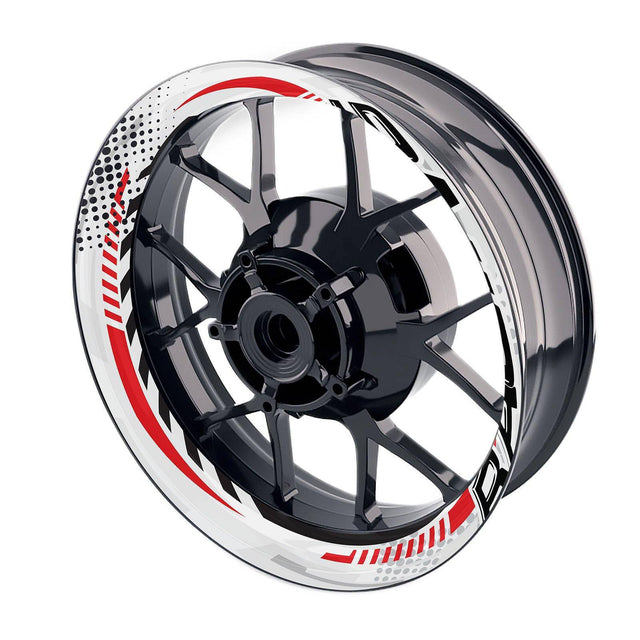 17 inch Rim Wheel Stickers T10W Whole Rim Decal | For Honda CB300R CB400 SUPER FOUR CB500F CB500X CB650R.