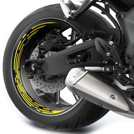 Neon Tron T18 Wheel Rim Sticker Whole Rim | For Aprilia Dorsoduro 750 900 1200.