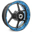 For Kawasaki ZX-10RR Logo 17 inch Rim Wheel Stickers TA001 Whole Rim Decal.