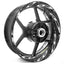 For Honda CB Logo CB600F CB900F 17 inch Rim Wheel Stickers TA001 Whole Rim Decal.