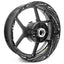 For Honda CB500X Logo 17 inch Rim Wheel Stickers TA001 Whole Rim Decal.