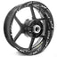 For Honda NC750 Logo 17 inch Rim Wheel Stickers TA001 Whole Rim Decal.