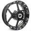 For Kawasaki Z1000 Logo 17 inch Rim Wheel Stickers TA001 Whole Rim Decal.