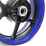 For Suzuki GSX-R 250 GSX250R Logo 17 inch Rim Wheel Stickers TA001 Whole Rim Decal.