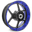 For Kawasaki Ninja 1000 Logo 17 inch Rim Wheel Stickers TA001 Whole Rim Decal.