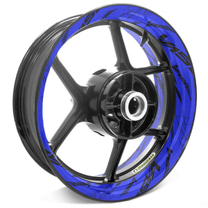 For Aprilia RSV4 Logo RSV4 RR 17'' Rim Wheel Stickers TA001 Whole Rim Decal.