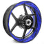 For Ducati Scrambler 1100 Logo 17 inch Rim Wheel Stickers TA001 Whole Rim Decal.