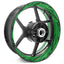 For Aprilia Tuono Logo Tuono 125 200 660 V4 17 inch Rim Wheel Stickers TA001 Whole Rim Decal.