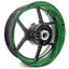 For Kawasaki Z1000 SX Logo 17 inch Rim Wheel Stickers TA001 Whole Rim Decal.