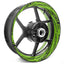 For Kawasaki Z1000 SX Logo 17 inch Rim Wheel Stickers TA001 Whole Rim Decal.