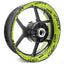 For Kawasaki Ninja 400 Logo 17 inch Rim Wheel Stickers TA001 Whole Rim Decal.