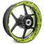 For Kawasaki ZX-10RR Logo 17 inch Rim Wheel Stickers TA001 Whole Rim Decal.