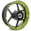 For Kawasaki ZX-25R Logo 17 inch Rim Wheel Stickers TA001 Whole Rim Decal.