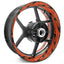 For Honda CB Logo CB600F CB900F 17 inch Rim Wheel Stickers TA001 Whole Rim Decal.