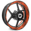 For Ducati Scrambler 1100 Logo 17 inch Rim Wheel Stickers TA001 Whole Rim Decal.