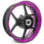 For Honda VTR1000 Logo 17 inch Rim Wheel Stickers TA001 Whole Rim Decal.