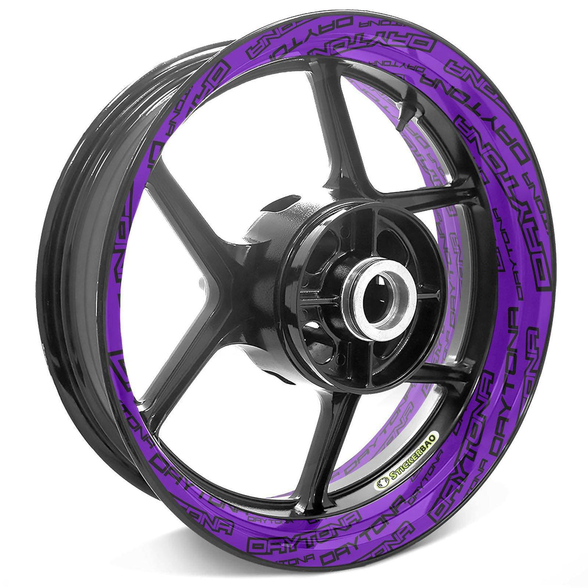 For Triumph Daytona Logo 17 inch Rim Wheel Stickers TA001 Whole Rim Decal.