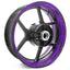 For Suzuki GSX-R 250 GSX250R Logo 17 inch Rim Wheel Stickers TA001 Whole Rim Decal.