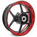 For Honda GROM MSX 125 12 inch  Rim Wheel Stickers TA001 Whole Rim Decal.