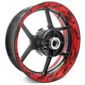 For Honda MSX125 Logo Grom 12 inch  Rim Wheel Stickers TA001 Whole Rim Decal.