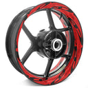 For Honda CB Logo CB600F CB900F 17 inch Rim Wheel Stickers TA001 Whole Rim Decal.