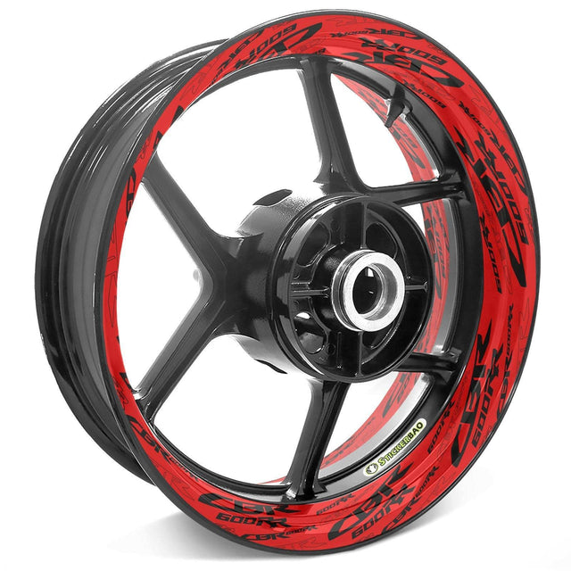 For Honda CBR600RR Logo 17 inch Rim Wheel Stickers TA001 Whole Rim Decal.