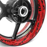 For Honda VTR1000 Logo 17 inch Rim Wheel Stickers TA001 Whole Rim Decal.