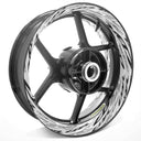 For Honda CBR Logo CBR600RR CBR1000RR 17 inch Rim Wheel Stickers TA001 Whole Rim Decal.