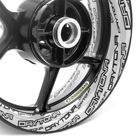 For Triumph Daytona Logo 17 inch Rim Wheel Stickers TA001 Whole Rim Decal.