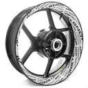 For Ducati Monster 821 Logo 17 inch Rim Wheel Stickers TA001 Whole Rim Decal.