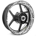 For Honda NC750 Logo 17 inch Rim Wheel Stickers TA001 Whole Rim Decal.