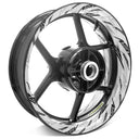 For Aprilia RSV Logo RSV1000R RSV Mille 17 inch Rim Wheel Stickers TA001 Whole Rim Decal.