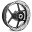 For Yamaha XSR 700 Logo 17 inch Rim Wheel Stickers TA001 Whole Rim Decal.