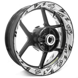 For Kawasaki Z400 Logo 17 inch Rim Wheel Stickers TA001 Whole Rim Decal.