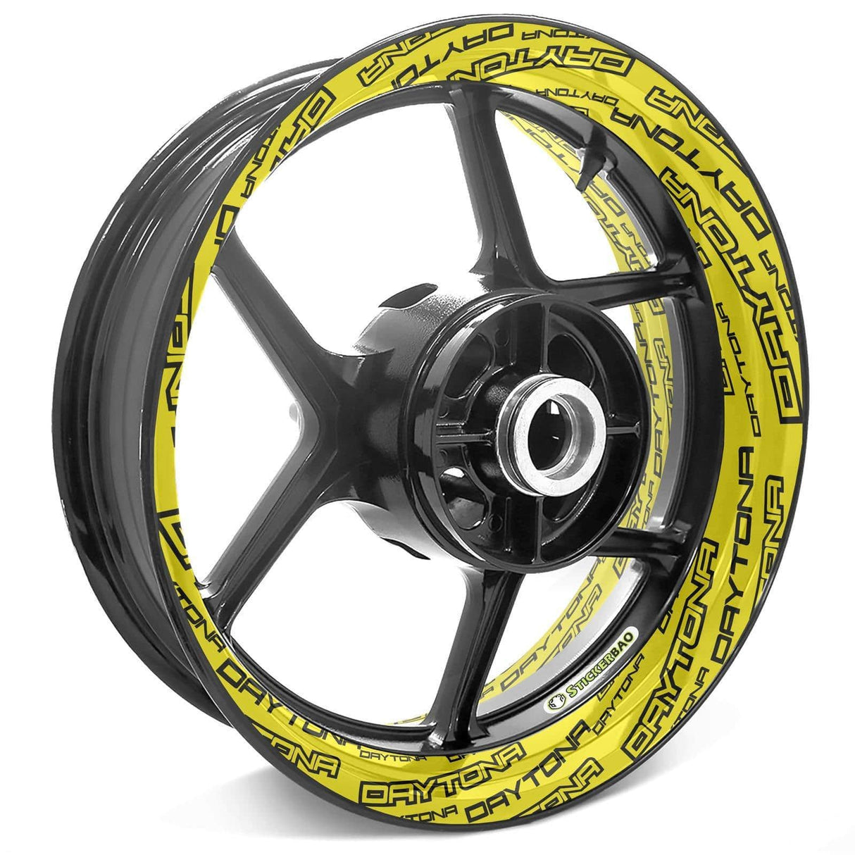 For Triumph Daytona Logo 17 inch Rim Wheel Stickers TA001 Whole Rim Decal.