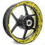 For Kawasaki ZX-10RR Logo 17 inch Rim Wheel Stickers TA001 Whole Rim Decal.