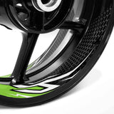 17 inch Rim Wheel Stickers A01B Lightning Flash Pattern Inner Rim Decal | For Suzuki GSXR 600 750 1000.