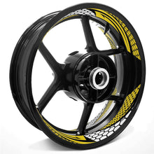 Load image into Gallery viewer, 17&#39;&#39; Rim Wheel Stickers B01B Honeycomb Pattern Inner Rim Decal | For Honda CBF1000 CBF250 CBF600.
