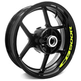 For Honda CB500R Logo 17 inch Rim Wheel Stickers WSSB Inner Rim Decal.