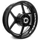For Honda CB500R Logo 17 inch Rim Wheel Stickers WSSB Inner Rim Decal.
