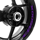For Honda CB500X 17-19 Logo 17 inch Rim Wheel Stickers WSSB Inner Rim Decal.