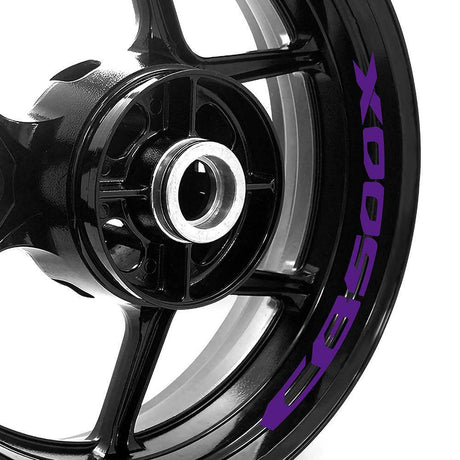 For Honda CB500X 17-19 Logo 17 inch Rim Wheel Stickers WSSB Inner Rim Decal.