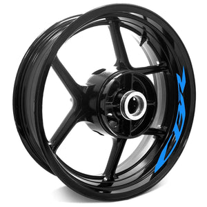 For Honda CBR1000RR CBR650R Logo 17'' Rim Wheel Stickers WSSB Inner Rim Decal.