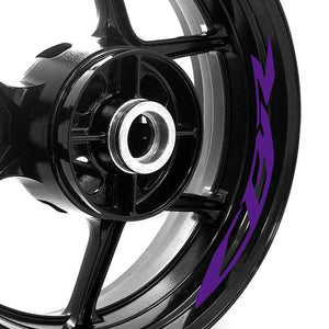 For Honda CBR1000RR CBR650R Logo 17'' Rim Wheel Stickers WSSB Inner Rim Decal.