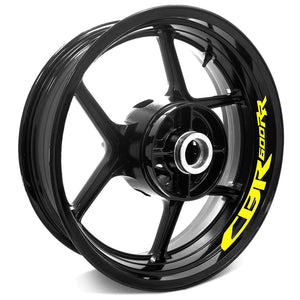 For Honda CBR600RR 09-21 Logo 17'' Rim Wheel Stickers WSSB Inner Rim Decal.