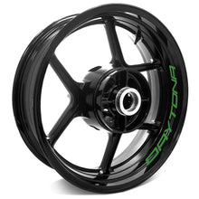Load image into Gallery viewer, For Triumph Daytona 955i 765 1200 Logo 17&#39;&#39; Rim Wheel Stickers WSSB Inner Rim Decal.
