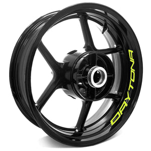 For Triumph Daytona 955i 765 1200 Logo 17'' Rim Wheel Stickers WSSB Inner Rim Decal.