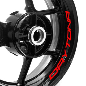 For Triumph Daytona 955i 765 1200 Logo 17'' Rim Wheel Stickers WSSB Inner Rim Decal.