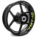 For Yamaha MT-10 18-21 Logo 17 inch Rim Wheel Stickers WSSB Inner Rim Decal.