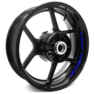 For Kawasaki Ninja 650R 06-22 Logo 17'' Rim Wheel Stickers WSSB Inner Rim Decal.
